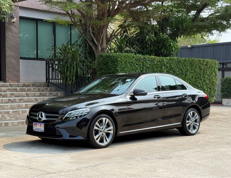 Mercedes-Benz C-Class 2019 C220 Sedan ดีเซล ไม่ติดแก๊ส เกียร์อัตโนมัติ ดำ รูปที่ 4