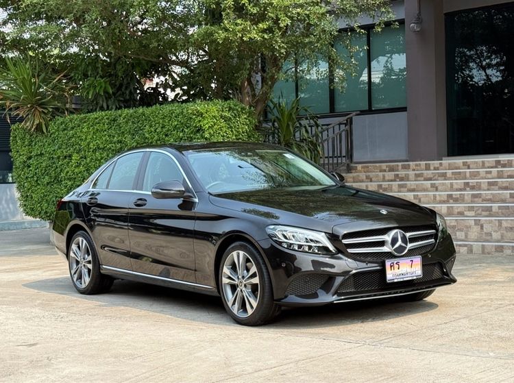 รถ Mercedes-Benz C-Class C220 สี ดำ