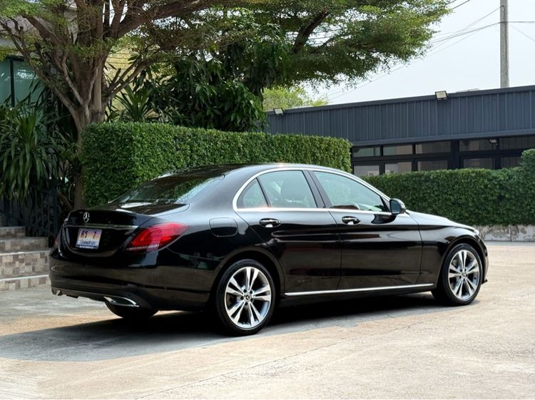 Mercedes-Benz C-Class 2019 C220 Sedan ดีเซล ไม่ติดแก๊ส เกียร์อัตโนมัติ ดำ รูปที่ 3