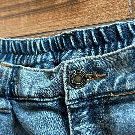 👖★ กางเกงยีนส์ BELLE JEANNE ★ ของแท้ เอวยางยืดใส่สบาย ฟอกสีสวย รูปที่ 3