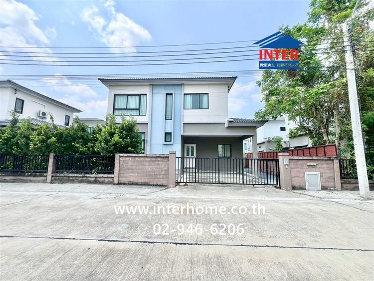 บ้านเดี่ยว 2 ชั้น 50.2 ตร.ว. หมู่บ้านคาซ่าวิลล์ วงแหวน - รามอินทรา กาญจนาภิเษก4 ถนนคู่ขนานกาญจนาภิเษก ถนนจตุโชติ เขตสายไหม กรุงเทพมหานคร