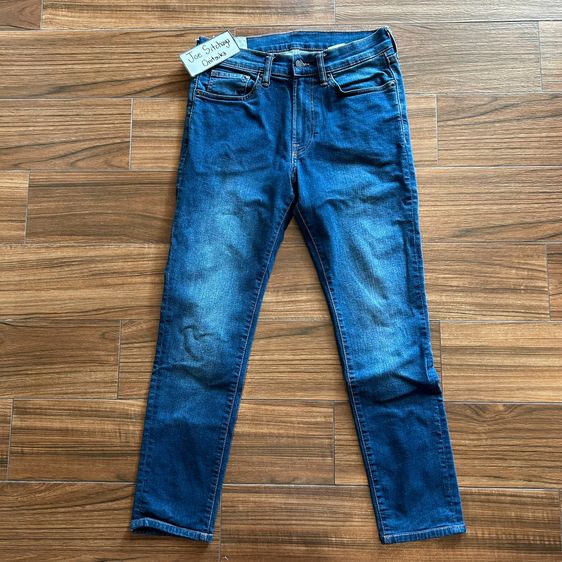 👖★ กางเกงยีนส์ H and M Denim SKINNY ★ ของแท้  (Medium Blue Wash) รูปที่ 3