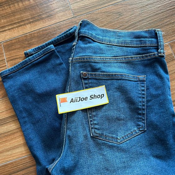 👖★ กางเกงยีนส์ H and M Denim SKINNY ★ ของแท้  (Medium Blue Wash) รูปที่ 6