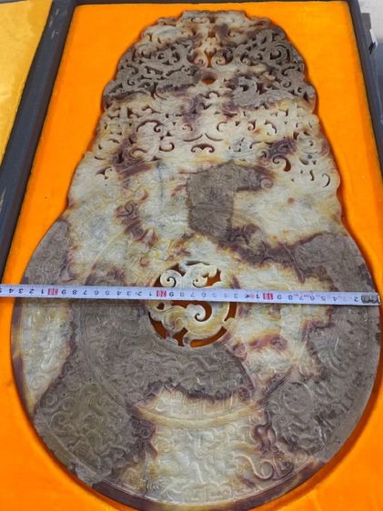 ✨หยกแกะสลักโบราณขนาดใหญ่  รูปที่ 2