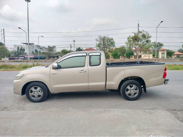Toyota Hilux Vigo Champ 2013 Smart Cab 2.5 G Pickup ดีเซล ไม่ติดแก๊ส เกียร์ธรรมดา น้ำตาล รูปที่ 3