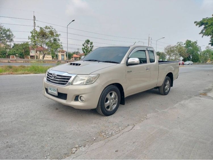 Toyota Hilux Vigo Champ 2013 Smart Cab 2.5 G Pickup ดีเซล ไม่ติดแก๊ส เกียร์ธรรมดา น้ำตาล รูปที่ 2