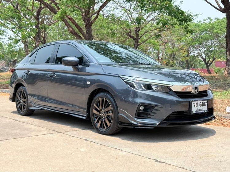 Honda City 2022 1.0 S Sedan เบนซิน เกียร์อัตโนมัติ เทา รูปที่ 2
