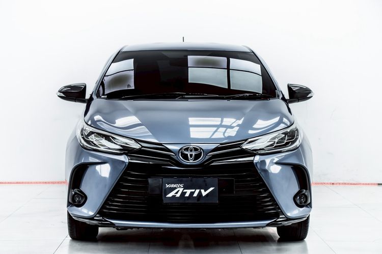 Toyota Yaris ATIV 2021 1.2 Sport Sedan เบนซิน ไม่ติดแก๊ส เกียร์อัตโนมัติ น้ำเงิน รูปที่ 4