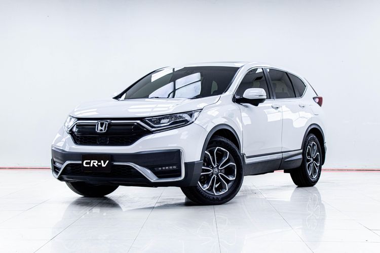 รถ Honda CR-V 2.0 E 4WD สี ขาว