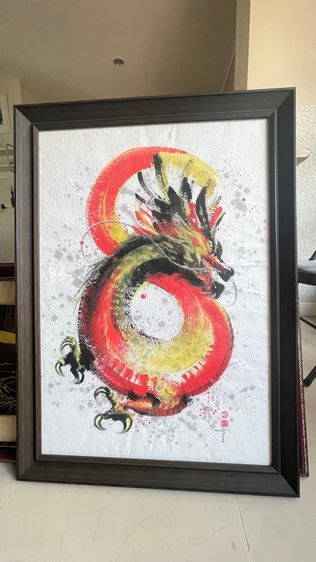 ภาพวาดสีน้ำมัน ภาพศิลปะ ภาพมงรล รูปที่ 3