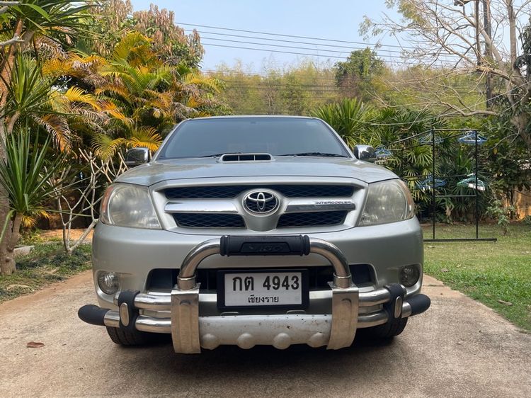 Toyota Hilux Vigo 2006 3.0 G VN Turbo Pickup ดีเซล ไม่ติดแก๊ส เกียร์ธรรมดา บรอนซ์เงิน รูปที่ 4