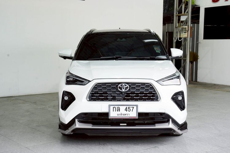 Toyota Yaris Cross 2024 1.5 HEV Premium Luxury Utility-car ไฮบริด ไม่ติดแก๊ส เกียร์อัตโนมัติ ขาว รูปที่ 3
