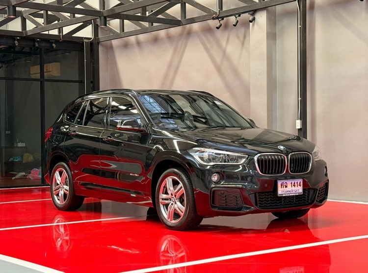 รถ BMW X1 2.0 sDrive18d M Sport สี ดำ