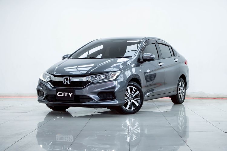 Honda City 2019 1.5 V Plus i-VTEC Sedan เบนซิน ไม่ติดแก๊ส เกียร์อัตโนมัติ เทา