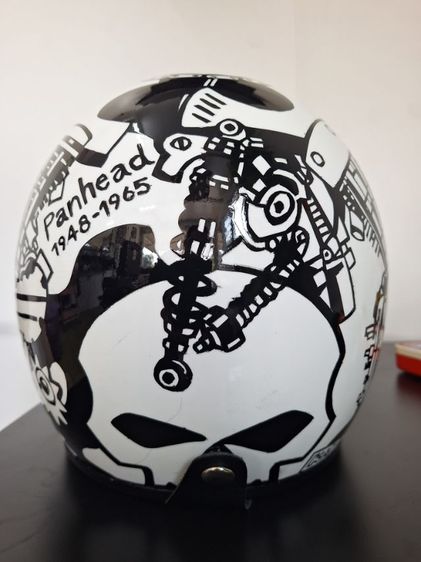 หมวกกันน็อก คลาสสิคลายhd รูปที่ 5