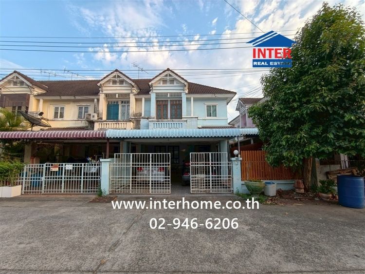 ทาวน์เฮ้าส์ 2 ชั้น 38.3 ตร.ว. หมู่บ้านปิยวรารมย์ คลอง4 ถนนรังสิต-นครนายก ถนนพระองค์เจ้าสายคลอง4 ธัญบุรี ปทุมธานี