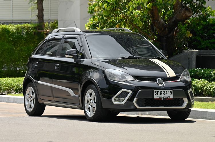 MG MG3 2017 1.5 Xross X Sedan เบนซิน ไม่ติดแก๊ส เกียร์อัตโนมัติ ดำ รูปที่ 2