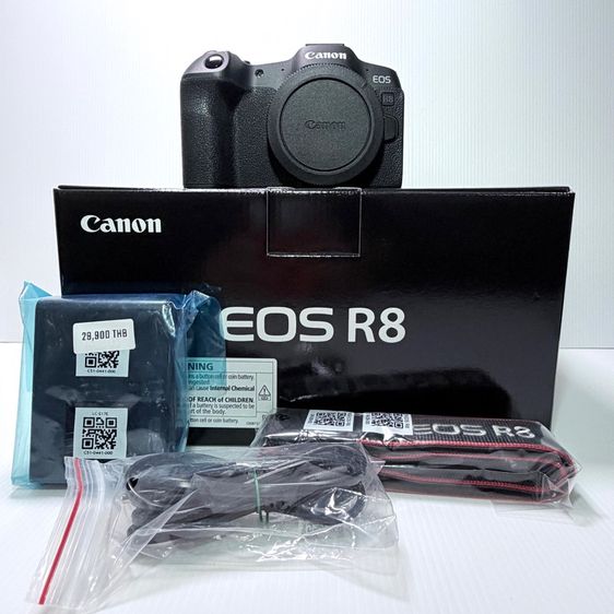 ขายกล้องบอดี้ Canon EOS R8 ครบกล่อง
