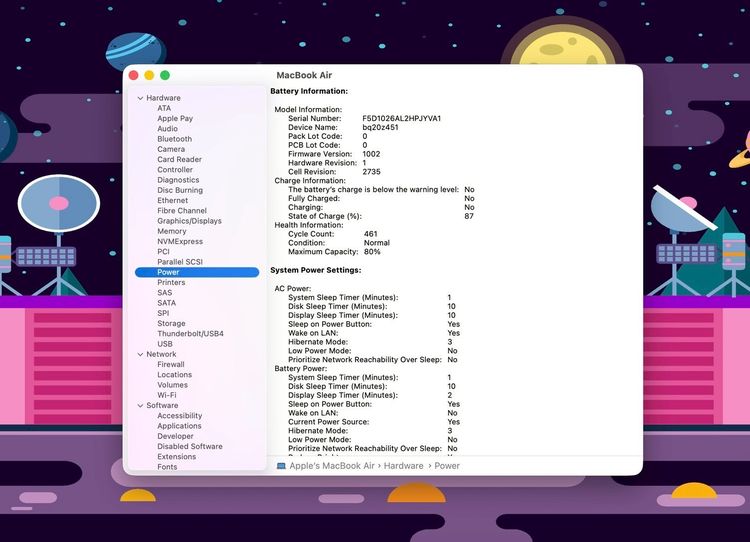 MacBook Air 13-inch M1,2020 Ram8GB SSD512GB SpaceGray รูปที่ 13