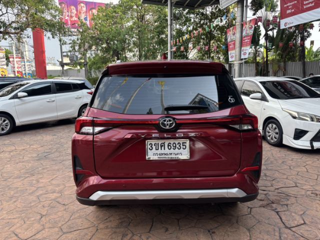 Toyota Veloz 2022 1.5 Smart Utility-car เบนซิน ไม่ติดแก๊ส เกียร์อัตโนมัติ แดง รูปที่ 4