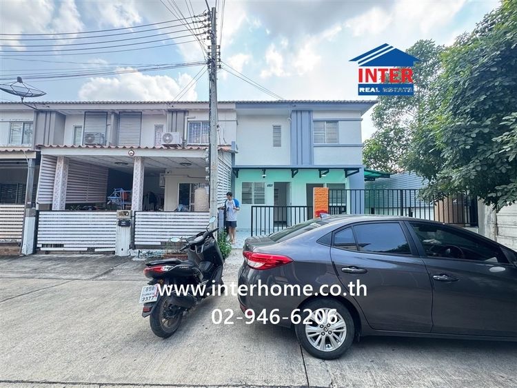 ทาวน์โฮม 2 ชั้น 23.5 ตร.ว. หมู่บ้านพฤกษา81 พหลโยธิน-นวนคร ใกล้ตลาดไท ถนนพหลโยธิน ถนนไอยรา คลองหลวง ปทุมธานี รูปที่ 2