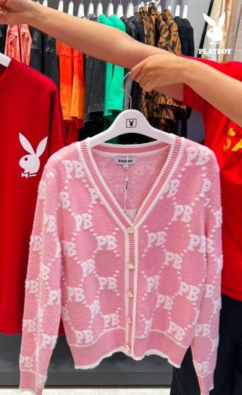 แขนยาว Playboy เสื้อ