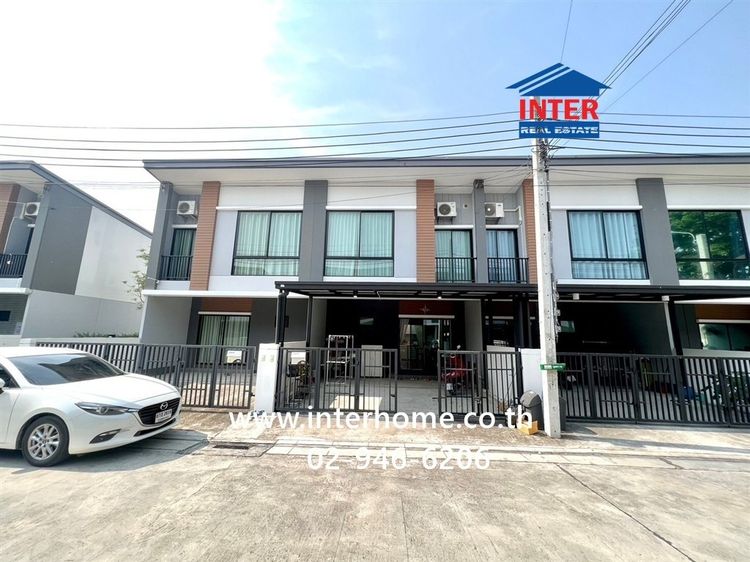 ทาวน์เฮ้าส์ 2 ชั้น 18.5 ตร.ว. หมู่บ้านยูนิโอทาวน์ เพชรเกษม110 ซอยเพรชเกษม110 ถนนเพชรเกษม เขตหนองแขม กรุงเทพมหานคร