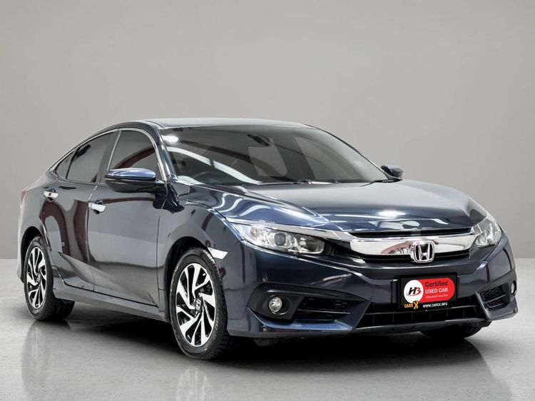Honda Civic 2018 1.8 EL i-VTEC Sedan เบนซิน ไม่ติดแก๊ส เกียร์อัตโนมัติ น้ำเงิน รูปที่ 3