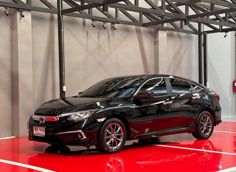 Honda Civic 2021 1.8 EL i-VTEC Sedan เบนซิน ไม่ติดแก๊ส เกียร์อัตโนมัติ ดำ รูปที่ 4
