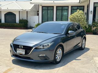 Mazda3 2.0C Sports เกียร์ออโต้ ปี2014 สีเทา มาสด้า3 รถเก๋ง รถสวยสภาพนางฟ้า