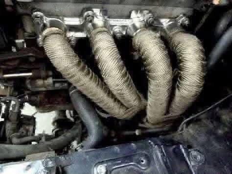 ผ้าพันท่อเฮดเดอร์ ท่อไอเสีย ของใหม่ 