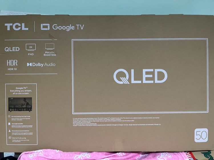ทีวี QLED 50 นิ้ว Full HD 2K Google TV TCL รุ่น 50S5K รูปที่ 2