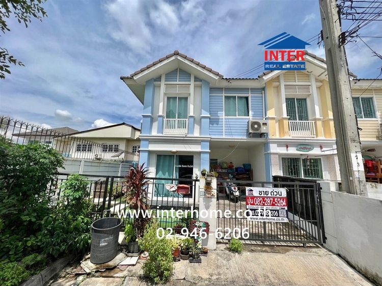 ทาวน์เฮ้าส์ 2 ชั้น 24 ตร.ว. หมู่บ้านพฤกษาวิลล์53-2 สะแกงาม-พระราม2 ซอยสะแกงาม14 แยก2 ถนนพระราม2 ถนนสะแกงาม เขตบางขุนเทียน กรุงเทพมหานคร รูปที่ 2