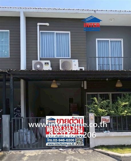 ทาวน์เฮ้าส์ 2 ชั้น 17.5 ตร.ว. หมู่บ้านอารียาเดอะคัลเลอร์ส เฟส3 วงแหวน-รามอินทรา ใกล้แฟชั่นไอส์แลนด์ ซอยสุเหราคลองหนึ่ง15 ถนนรามอินทรา 