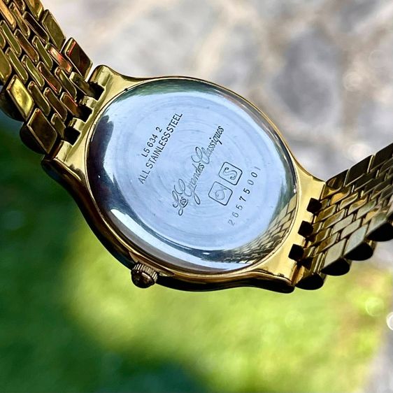 Longines La Grande Classique White Original Dial Automatic Date Gold Tone Stainless Swiss Made Ref.L5.634.2 รูปที่ 5