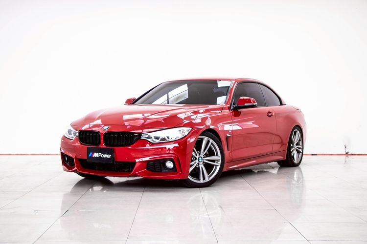 รถ BMW Series 4 420d สี แดง