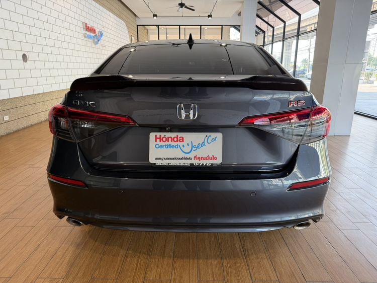 Honda Civic 2022 1.5 Turbo EL Sedan เบนซิน ไม่ติดแก๊ส เกียร์อัตโนมัติ เทา รูปที่ 4
