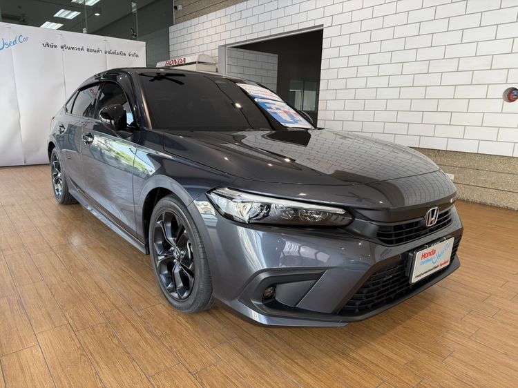 Honda Civic 2022 1.5 Turbo EL Sedan เบนซิน ไม่ติดแก๊ส เกียร์อัตโนมัติ เทา รูปที่ 3