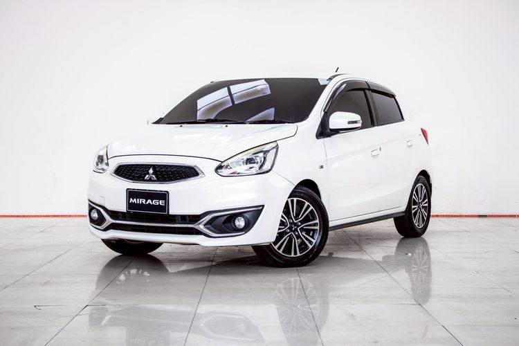 รถ Mitsubishi Mirage 1.2 GLS สี ขาว