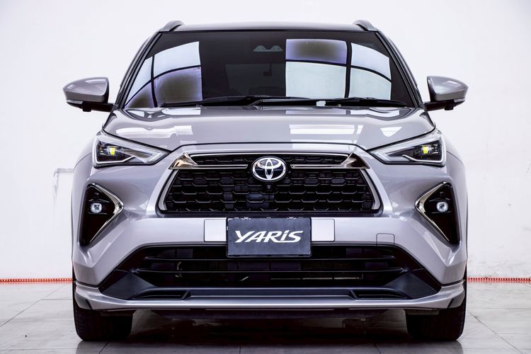 Toyota Yaris Cross 2024 1.5 HEV Premium Luxury Utility-car ไฮบริด ไม่ติดแก๊ส เกียร์อัตโนมัติ เทา รูปที่ 4
