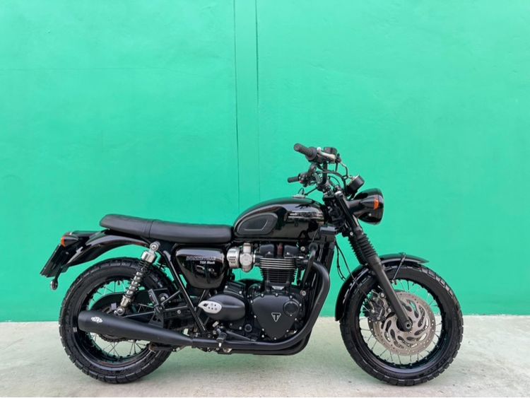 Triumph T120 black สีดำ ปี22จด23  