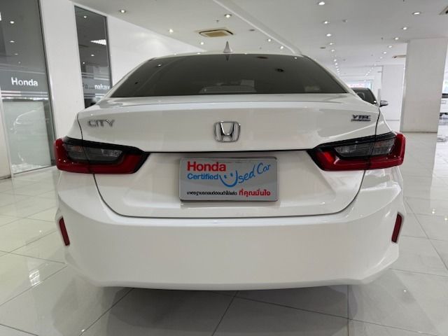 Honda City 2022 1.0 V Sedan เบนซิน ไม่ติดแก๊ส เกียร์อัตโนมัติ ขาว รูปที่ 4