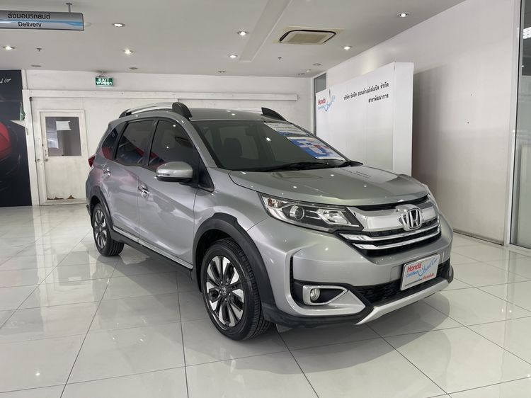 Honda BR-V 2020 1.5 SV Utility-car เบนซิน ไม่ติดแก๊ส เกียร์อัตโนมัติ บรอนซ์เงิน รูปที่ 3