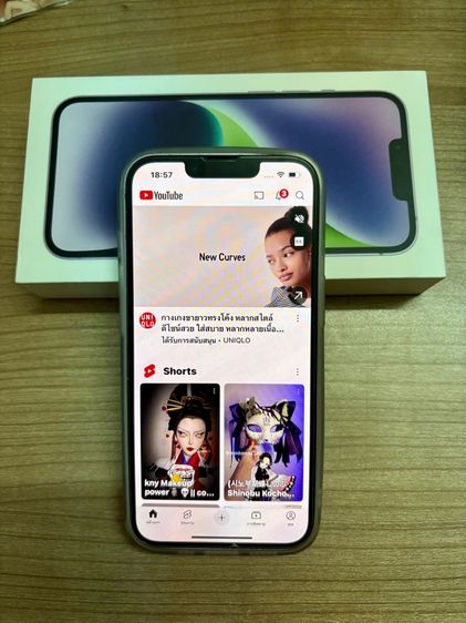 IPhone 14 128 gb สีม่วง มือ2