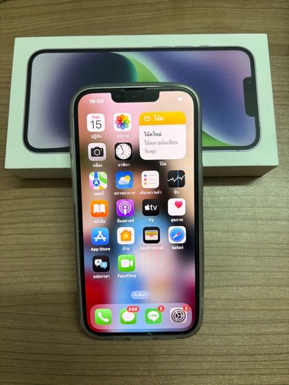 IPhone 14 128 gb สีม่วง มือ2 รูปที่ 3