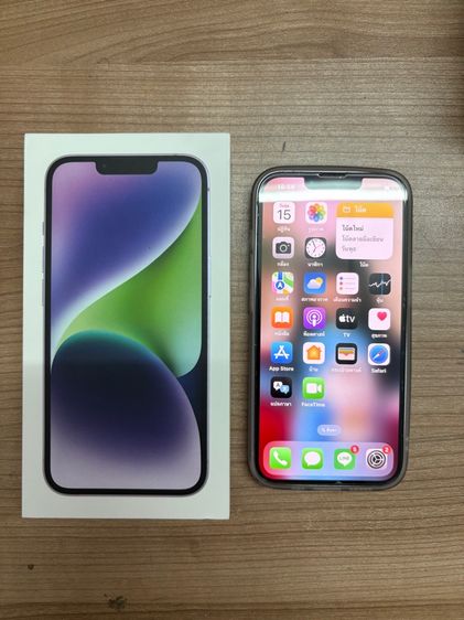 IPhone 14 128 gb สีม่วง มือ2 รูปที่ 4