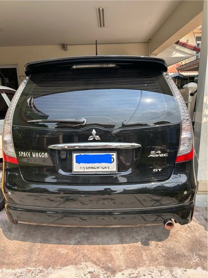 Mitsubishi Space Wagon 2006 2.4 GT Van เบนซิน ไม่ติดแก๊ส เกียร์อัตโนมัติ ดำ รูปที่ 2
