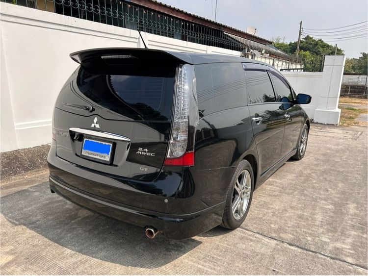 Mitsubishi Space Wagon 2006 2.4 GT Van เบนซิน ไม่ติดแก๊ส เกียร์อัตโนมัติ ดำ รูปที่ 3