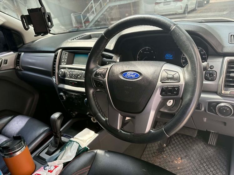 Ford Ranger 2018 2.2 Hi-Rider XLT Pickup ดีเซล ไม่ติดแก๊ส เกียร์อัตโนมัติ เทา รูปที่ 4