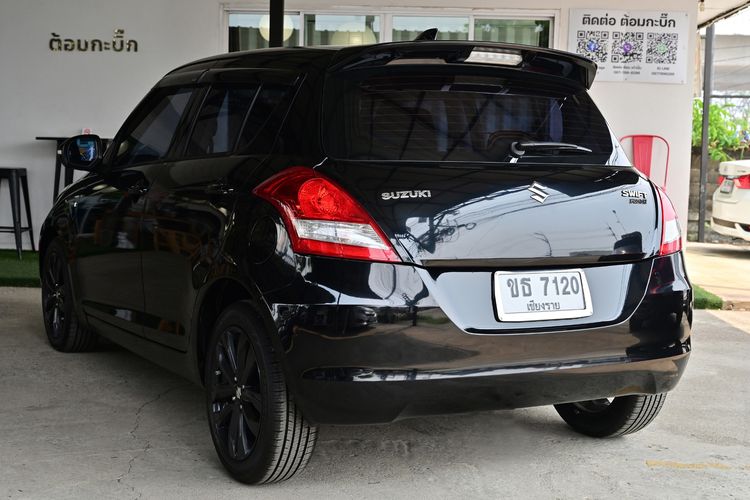 Suzuki Swift 2017 1.2 RX-II Sedan เบนซิน ไม่ติดแก๊ส เกียร์อัตโนมัติ ดำ รูปที่ 4